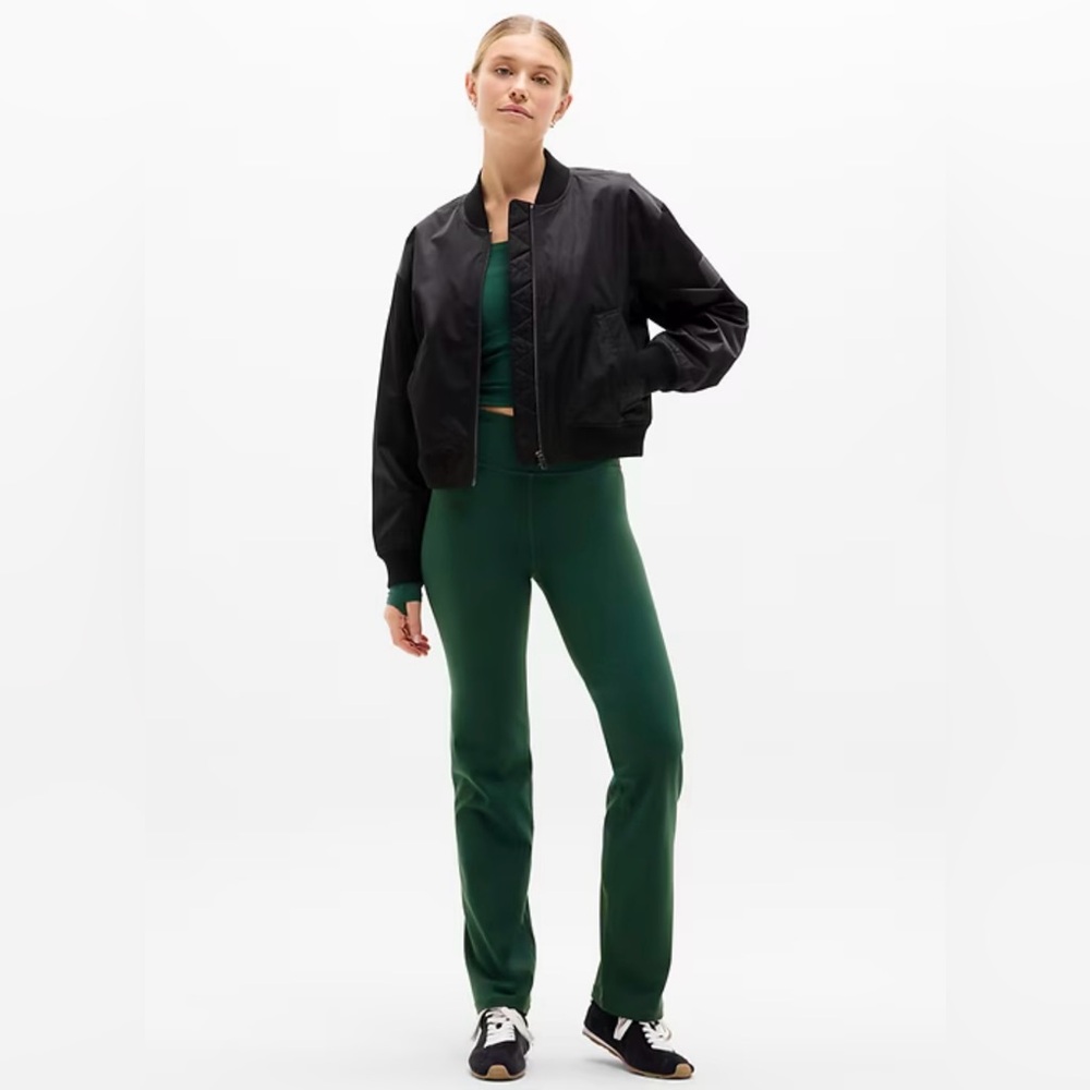 Athleta Elation Straight leg Leggings 2.0 Pine Small